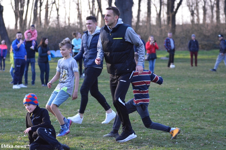 Spotkanie z piłkarzami Miedzi Legnica w Damianowie
