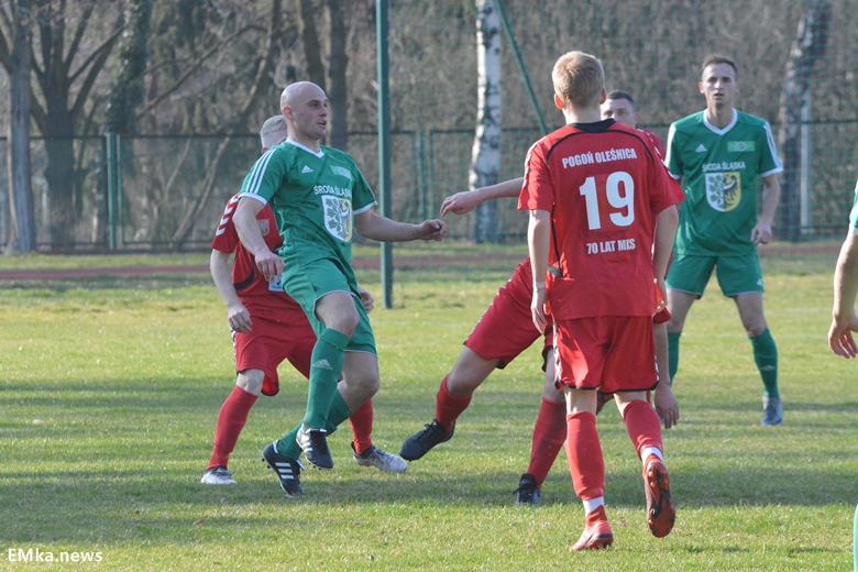 Sobotni mecz Polonii z Oleśnicą