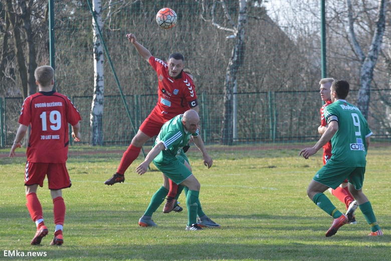 Sobotni mecz Polonii z Oleśnicą