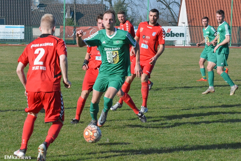 Sobotni mecz Polonii z Oleśnicą