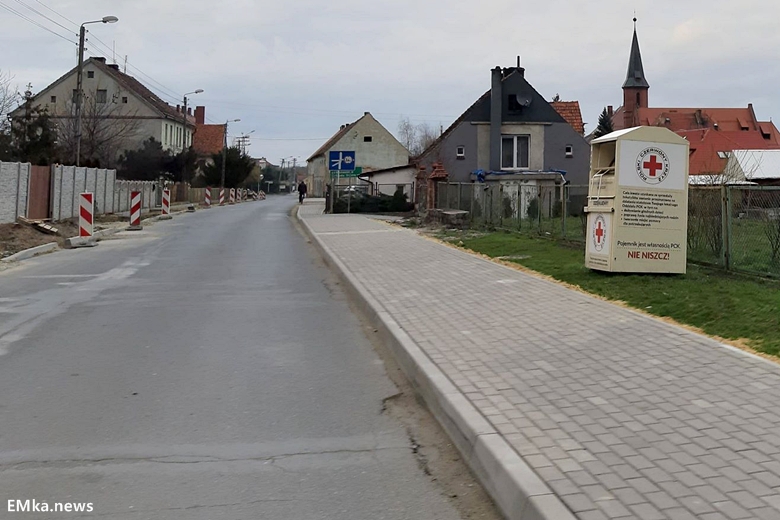 Trwa przebudowa ulicy 1-go Maja w Malczycach