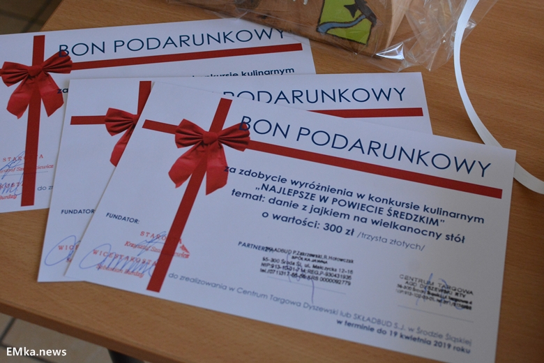 Pierwszy konkurs kulinarny w drugiej edycji konkursu "Najlepsze w powiecie średzkim"