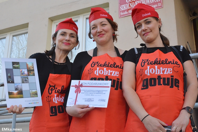 Pierwszy konkurs kulinarny w drugiej edycji konkursu "Najlepsze w powiecie średzkim"