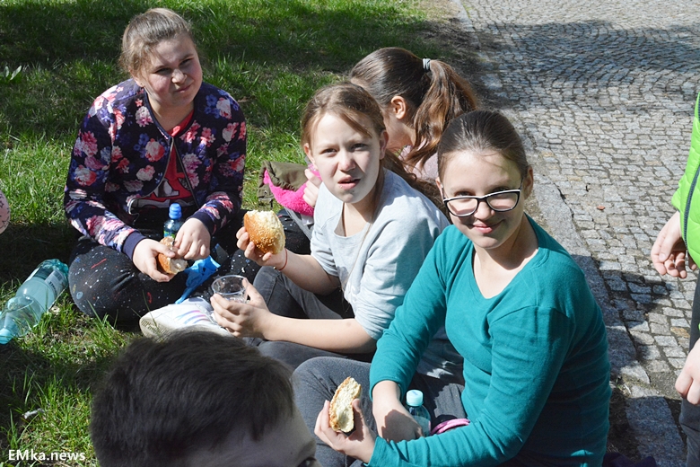 Harcerze wysprzątali wieżę widokową w Środzie Śląskiej