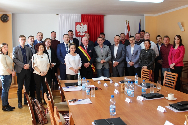 Wręczenie tytułu radnemu Bolesławowi Stachurskiemu