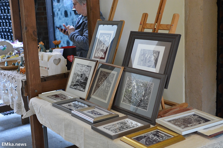 Jarmark Wielkanocny na dziedzińcu muzeum