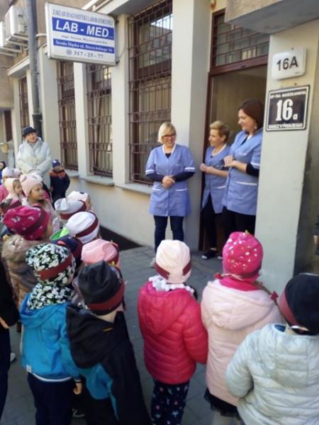 Odwiedziny przedszkolaków w przychodniach