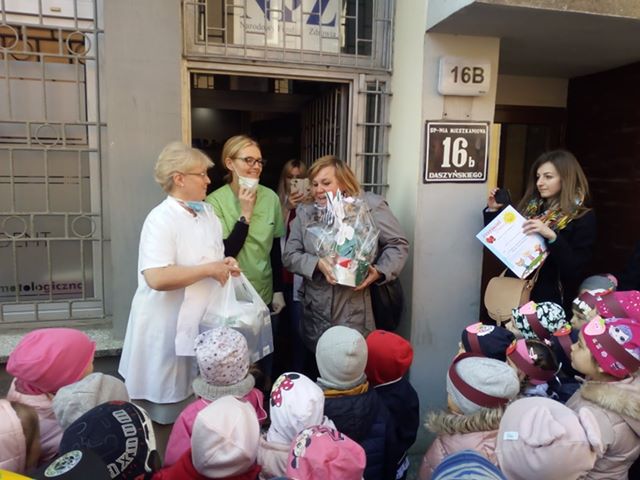 Odwiedziny przedszkolaków w przychodniach