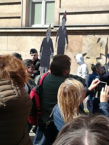 Strajk nauczycieli w Warszawie