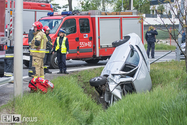 Zderzenie dwóch aut w Środzie Śląskiej