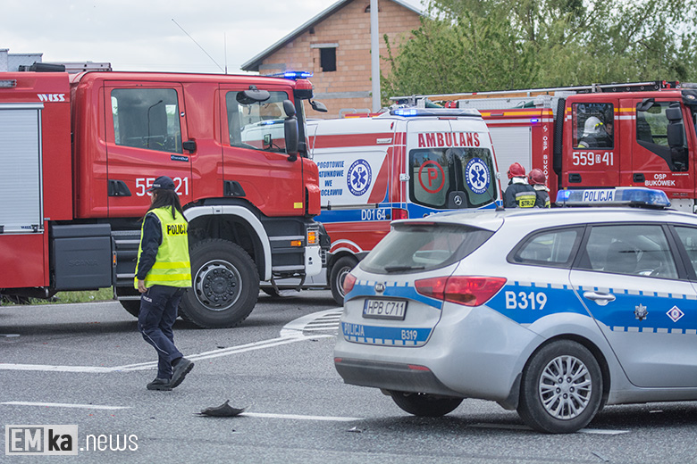 Zderzenie dwóch aut w Środzie Śląskiej