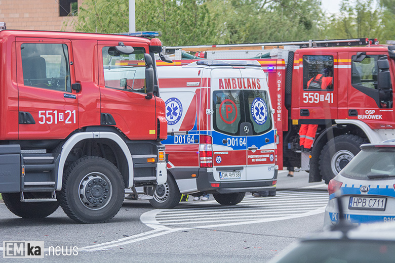 Zderzenie dwóch aut w Środzie Śląskiej