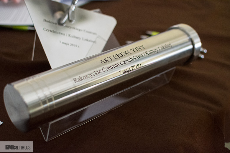 Uroczyste podpisanie umowy i aktu erekcyjnego pod budowę