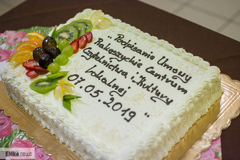 Uroczyste podpisanie umowy i aktu erekcyjnego pod budowę