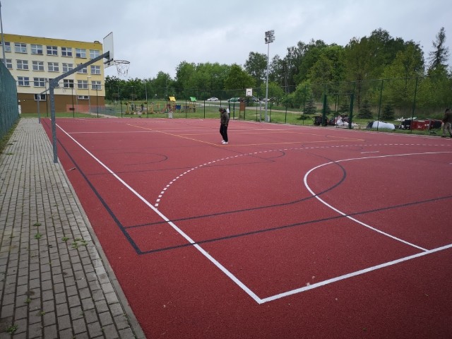 Wyremontowane boisko