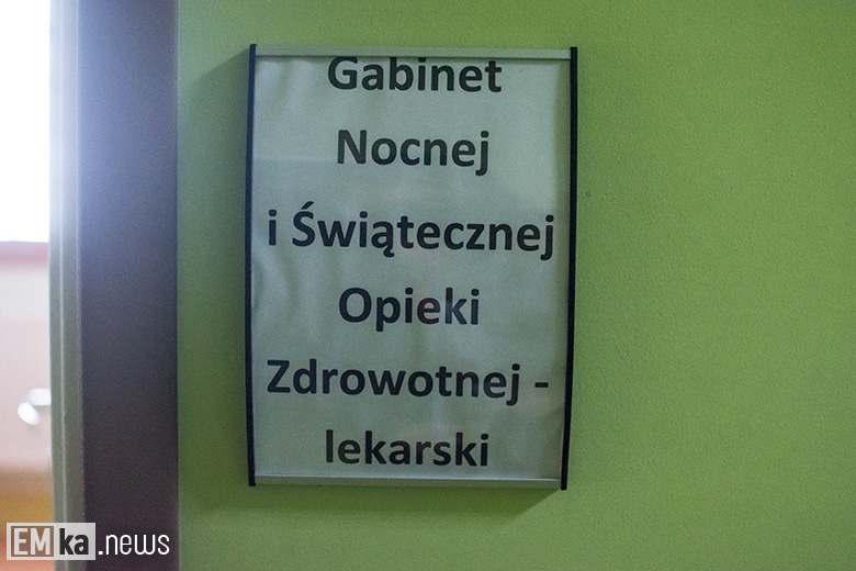 Wnętrza budynku po szpitalu w Środzie Śląskiej