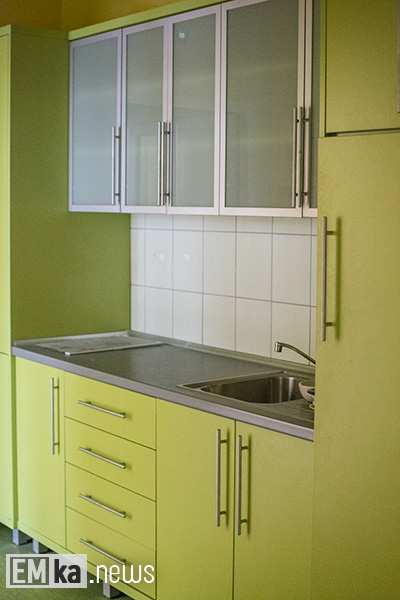 Wnętrza budynku po szpitalu w Środzie Śląskiej