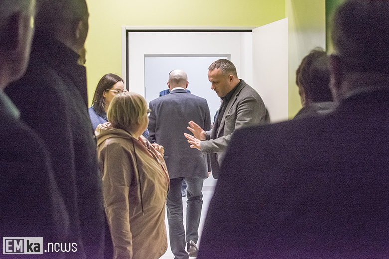 Wnętrza budynku po szpitalu w Środzie Śląskiej