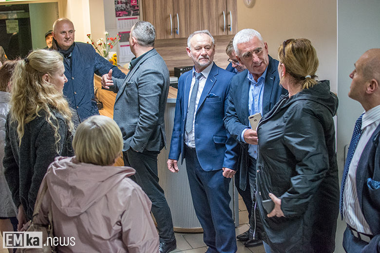 Wnętrza budynku po szpitalu w Środzie Śląskiej