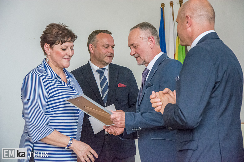 Uroczysta sesja rady powiatu