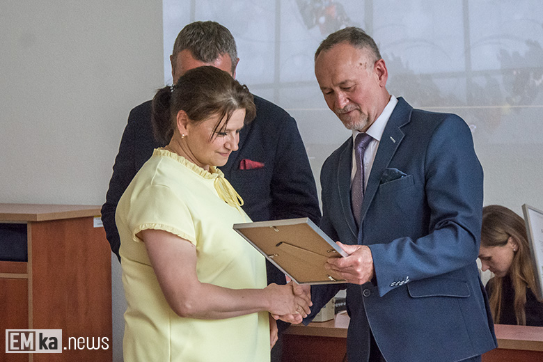 Uroczysta sesja rady powiatu