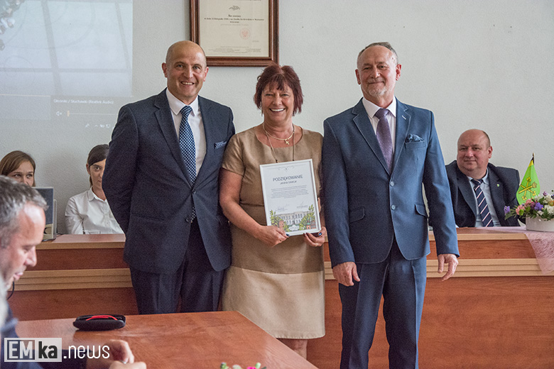 Uroczysta sesja rady powiatu