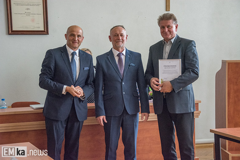 Uroczysta sesja rady powiatu