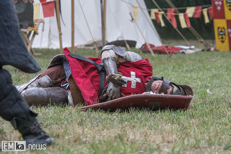 Wojnowice oblężone przez rycerzy