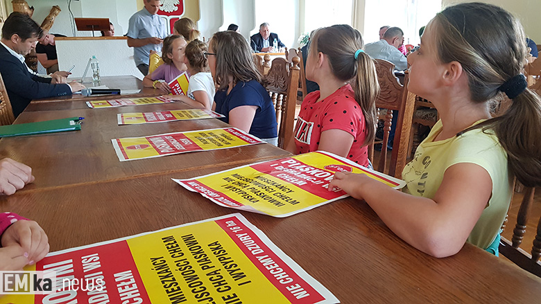 Protest przeciwko powstaniu piaskowni w Chełmie