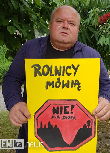 Protest przeciwko powstaniu piaskowni w Chełmie