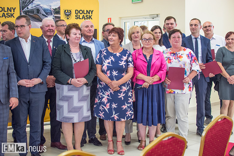 Uroczyste wręczenie promes w ramach Odnowy Dolnośląskiej Wsi