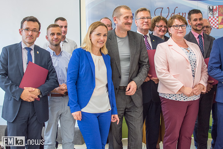 Uroczyste wręczenie promes w ramach Odnowy Dolnośląskiej Wsi