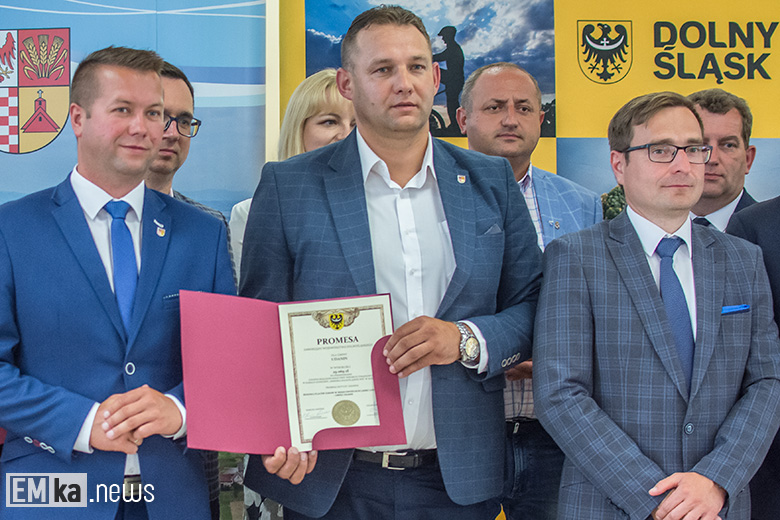 Uroczyste wręczenie promes w ramach Odnowy Dolnośląskiej Wsi