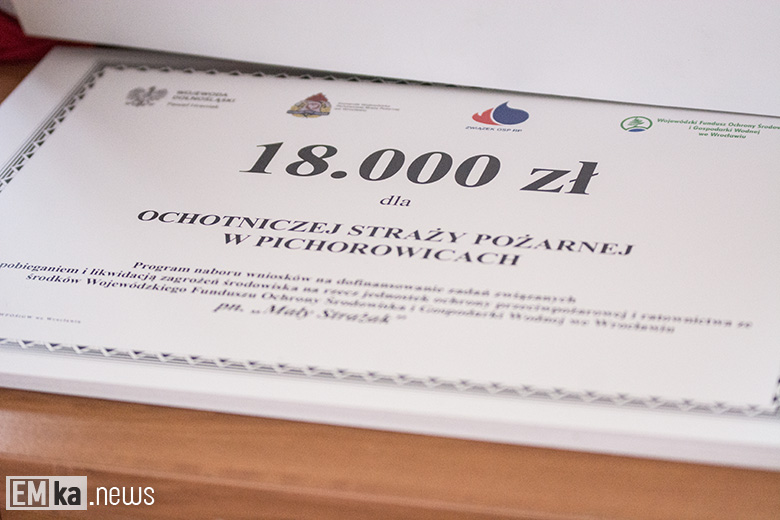 Dofinansowanie jednostek Ochotniczej Straży Pożarnej