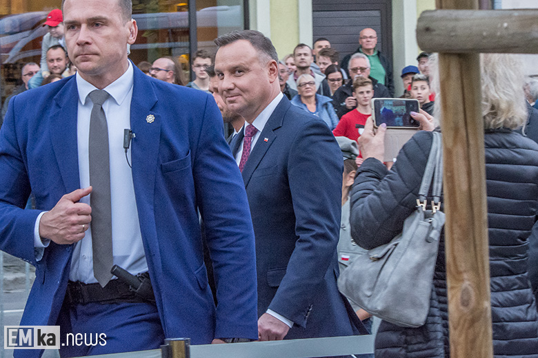 Prezydent Andrzej Duda w Środzie Śląskiej