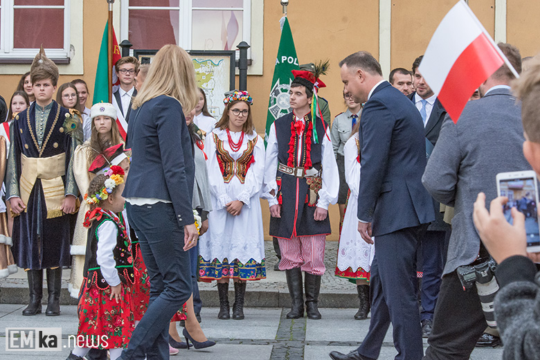 Prezydent Andrzej Duda w Środzie Śląskiej