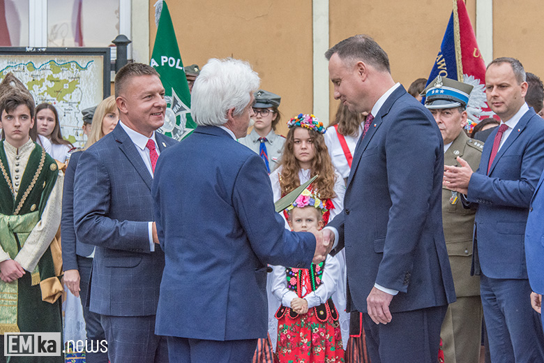 Prezydent Andrzej Duda w Środzie Śląskiej