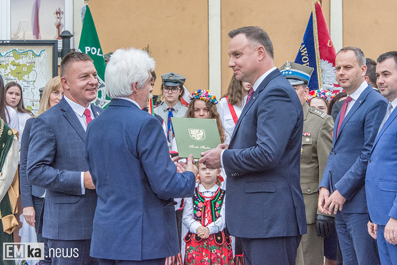 Prezydent Andrzej Duda w Środzie Śląskiej