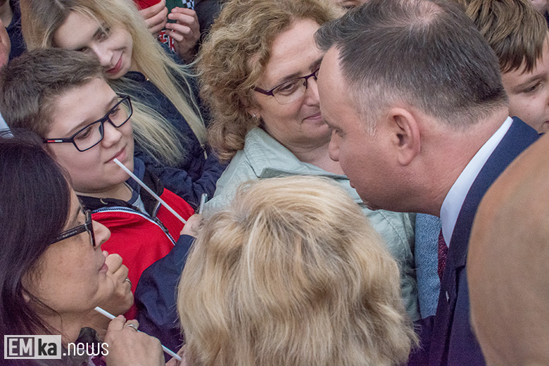 Prezydent Andrzej Duda w Środzie Śląskiej
