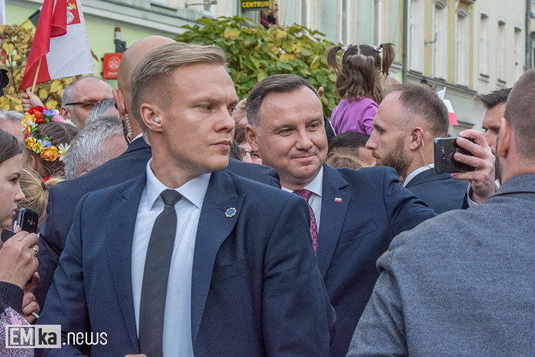 Prezydent Andrzej Duda w Środzie Śląskiej