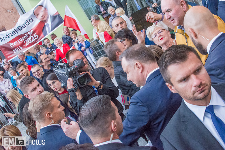 Prezydent Andrzej Duda w Środzie Śląskiej