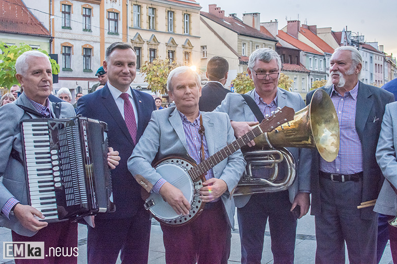 Prezydent Andrzej Duda w Środzie Śląskiej