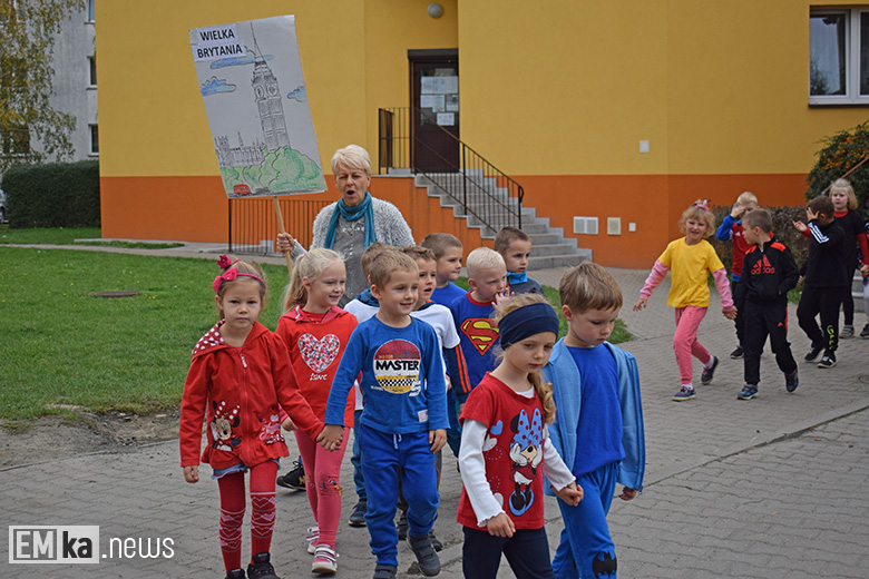 Barwny korowód i bieg przedszkolaków, czyli 15 lat Polski w UE w Malczycach