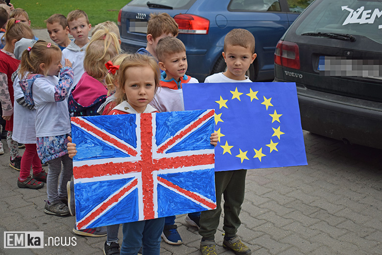Barwny korowód i bieg przedszkolaków, czyli 15 lat Polski w UE w Malczycach