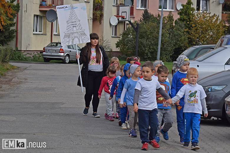 Barwny korowód i bieg przedszkolaków, czyli 15 lat Polski w UE w Malczycach