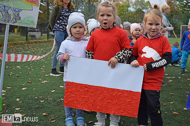 Barwny korowód i bieg przedszkolaków, czyli 15 lat Polski w UE w Malczycach