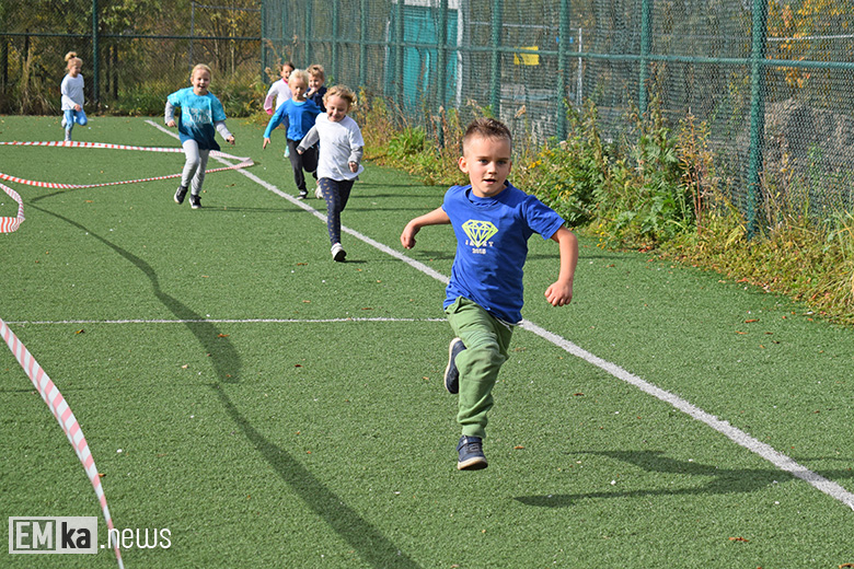 Barwny korowód i bieg przedszkolaków, czyli 15 lat Polski w UE w Malczycach