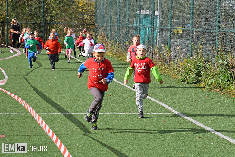 Barwny korowód i bieg przedszkolaków, czyli 15 lat Polski w UE w Malczycach