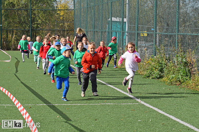 Barwny korowód i bieg przedszkolaków, czyli 15 lat Polski w UE w Malczycach