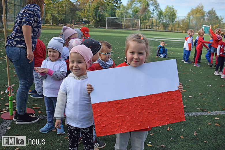 Barwny korowód i bieg przedszkolaków, czyli 15 lat Polski w UE w Malczycach